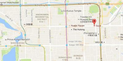 Mapa duh ulici Pekingu