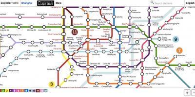 Istražimo Pekingu mapa metroa