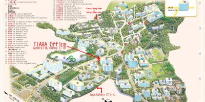 Tsinghua univerziteta mapu