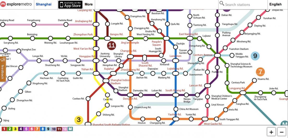 istražimo Pekingu mapa metroa